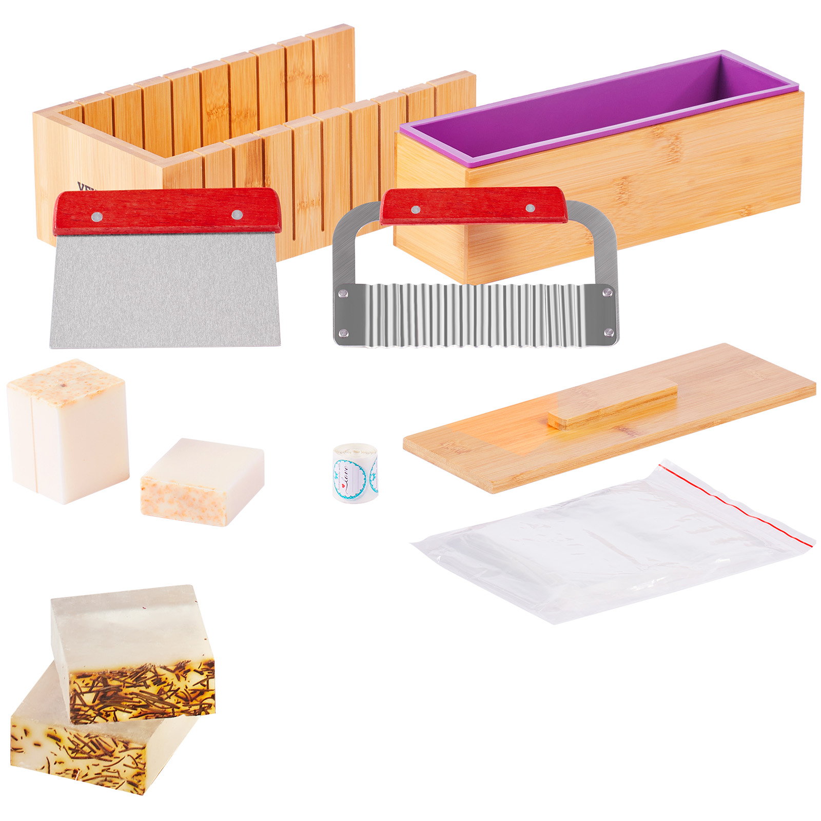 Soap Making Book - طقم صنع الصابون من VEVOR، صندوق