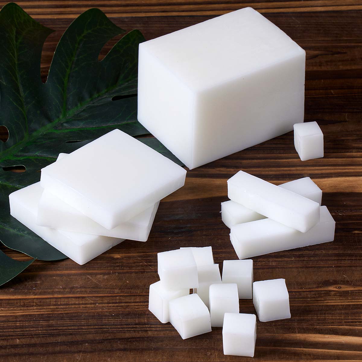 Soap Making Book - 1000 جرام صندوق واضح الأبيض الجلسرين