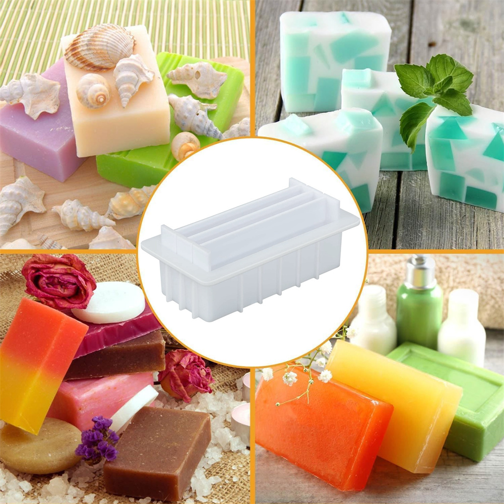 قالب صابون سيليكون 42 أونصة مع - مراجعة Soap Making Book وسعره