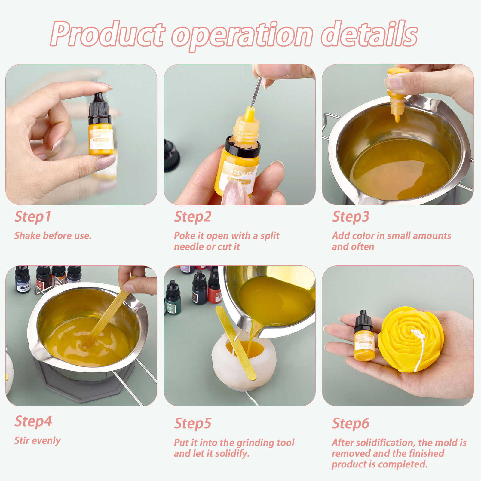 5 مللي/زجاجة شمعة الشمع الصباغ - مراجعة Soap Making Liquid وسعره