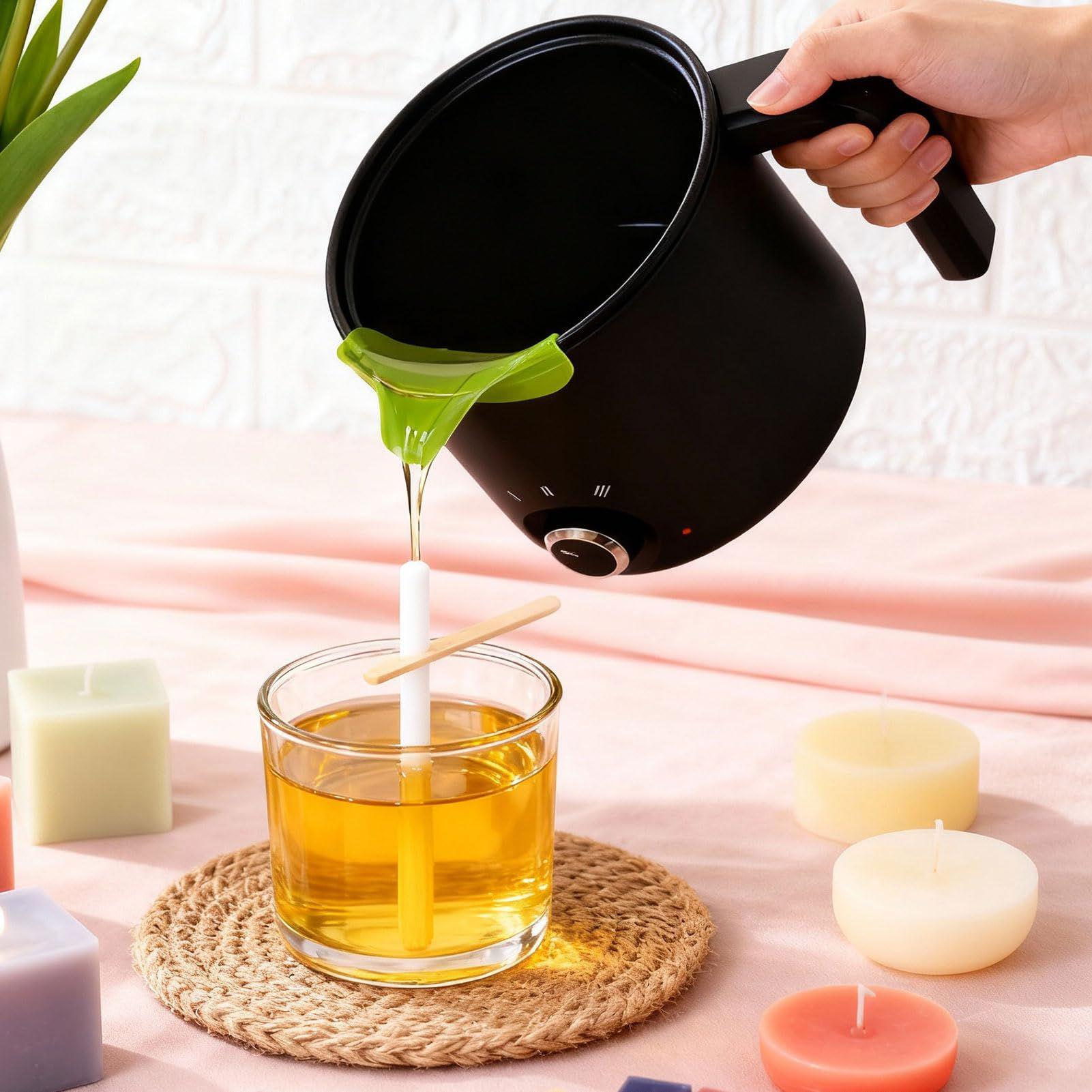 وعاء كهربائي لصهر شمع الشموع س - مراجعة Soap Making Fragrance وسعره