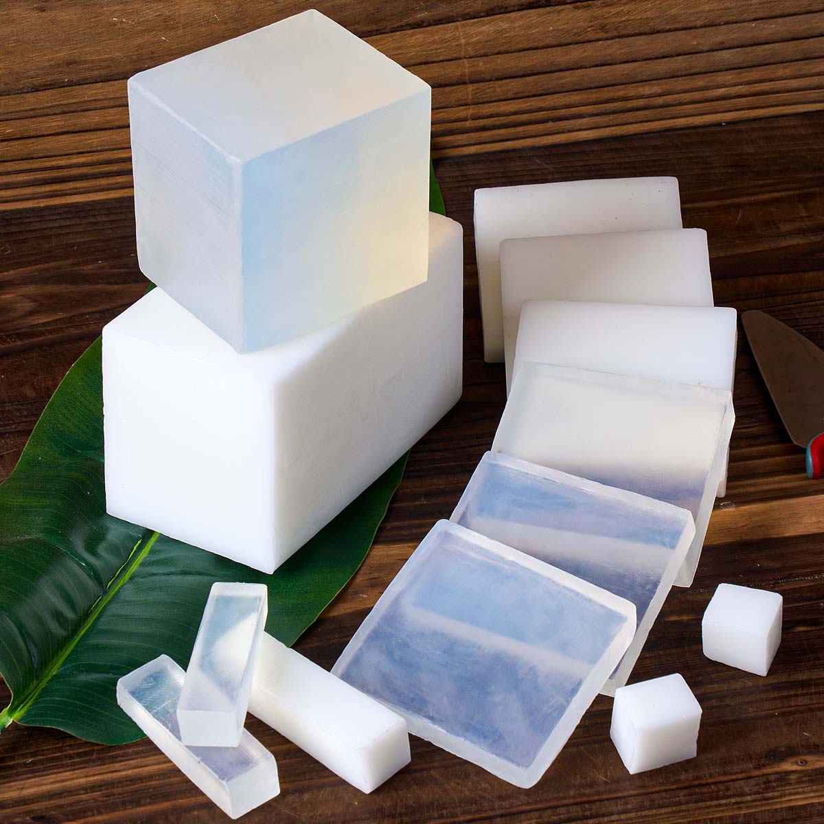 1000 جرام صندوق واضح الأبيض ال - مراجعة Soap Making Book وسعره